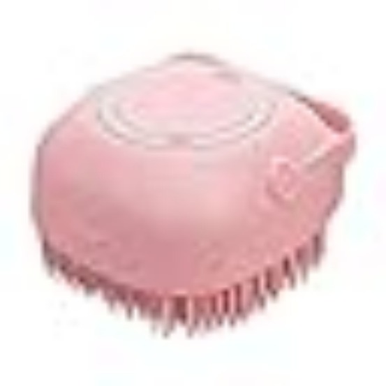 Brosse de bain pour animaux de compagnie avec distributeur de shampooing dtopbuyage