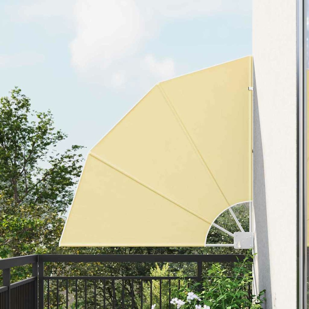 Écran de confidentialité pour balcon sable 115 x 115 cm