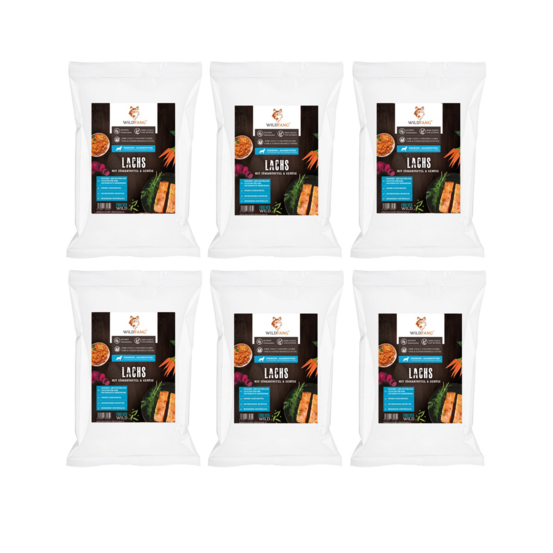 Wildfang croquettes sans céréales junior saumon & poulet - sac échantillon