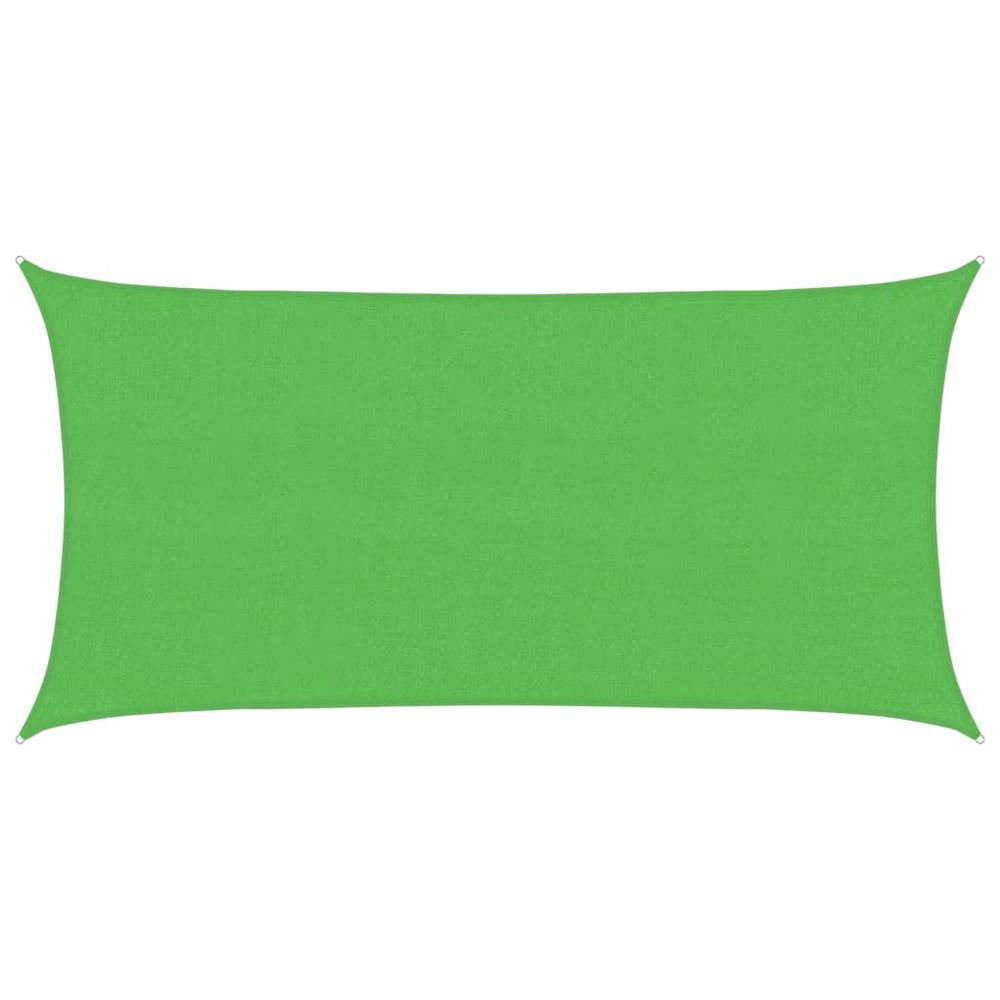 Voile d'ombrage 160 g/m² vert clair 3x6 m pehd