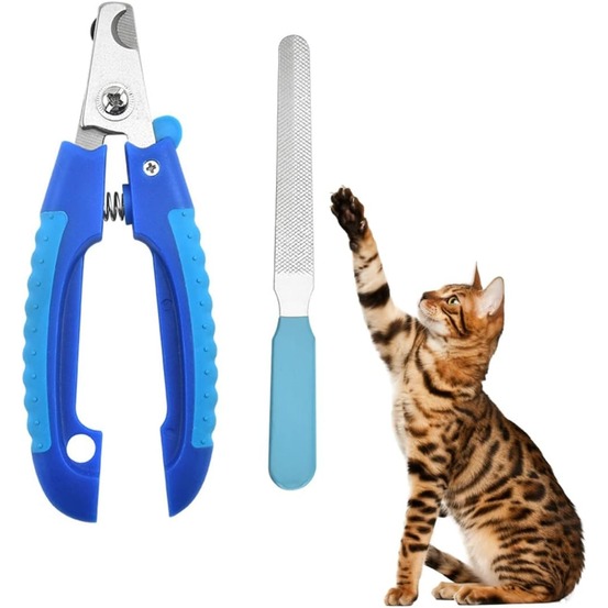 Coupe-griffes professionnel chien/chat - acier inoxydable