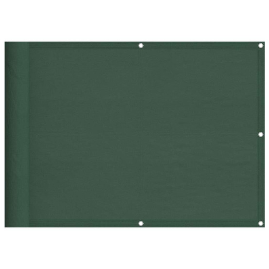 Écran de balcon vert foncé 75x700 cm 100% polyester oxford