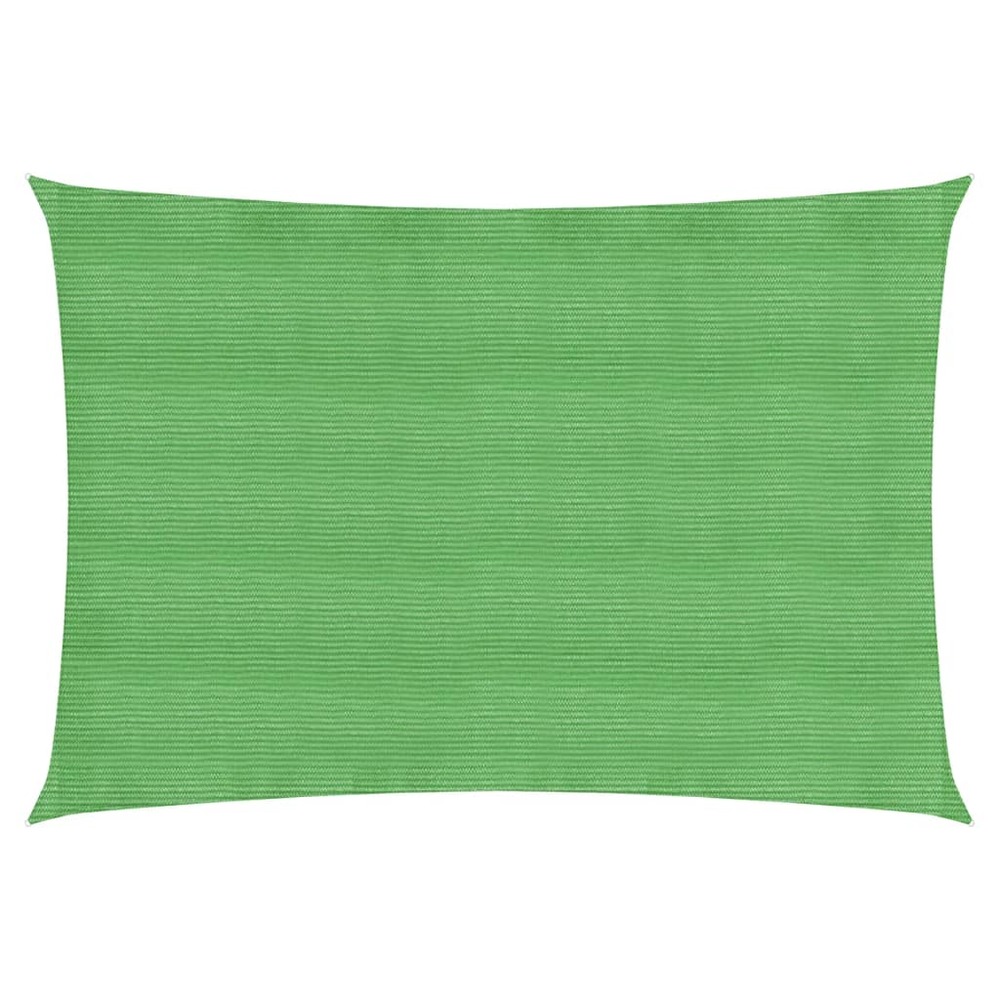 Voile toile d'ombrage parasol 160 g/m² pehd 2 x 4 m vert clair