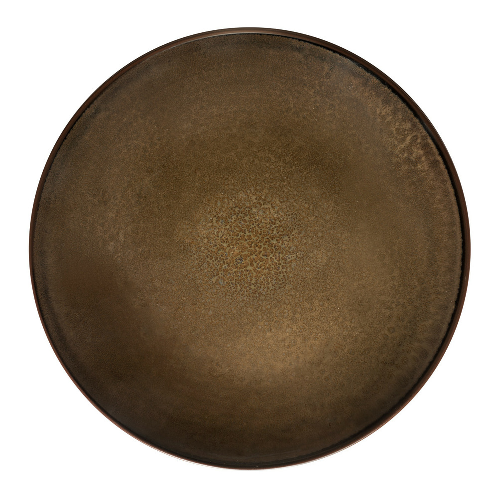 Feeling bronze - assiette plate 26.5 cm (lot de 6)