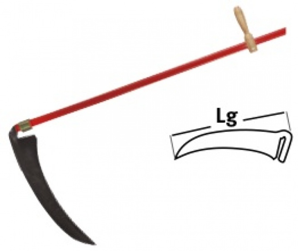 Faux à broussailles 55cm emetal