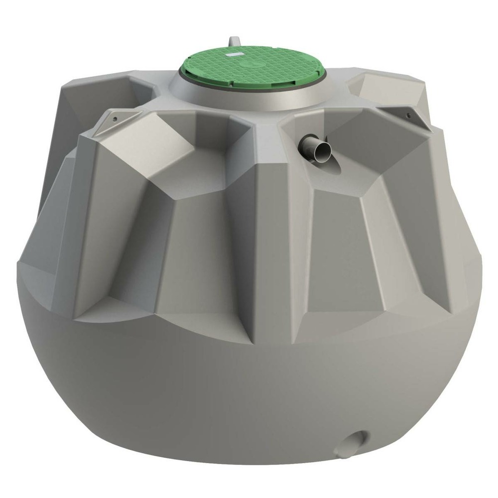 Ecobase cuve de stockage d'eau de pluie basique - 5000 l