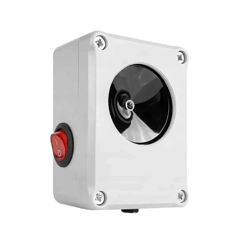 Répulsif électronique c100 ultrasons rongeurs 1000m² 12-43khz ip65