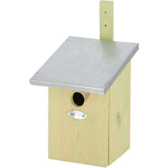 Nichoir mésange bois et zinc
