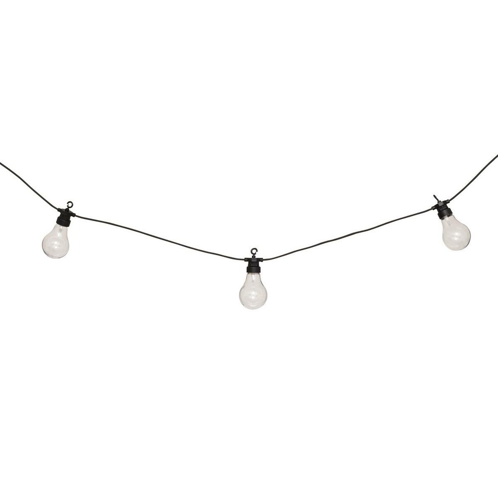 Guirlande led solaire - 10 ampoules l500 cm