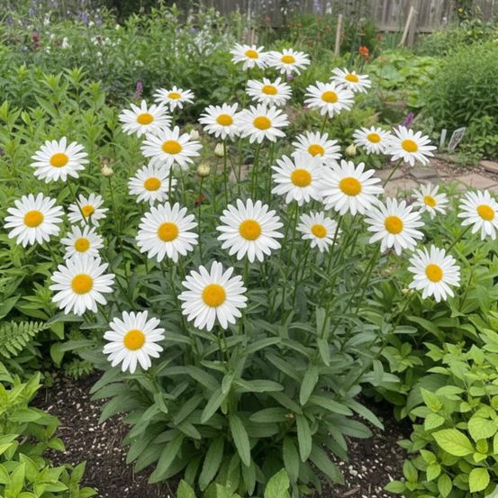 Marguerite d'été becky lot de 5 godets