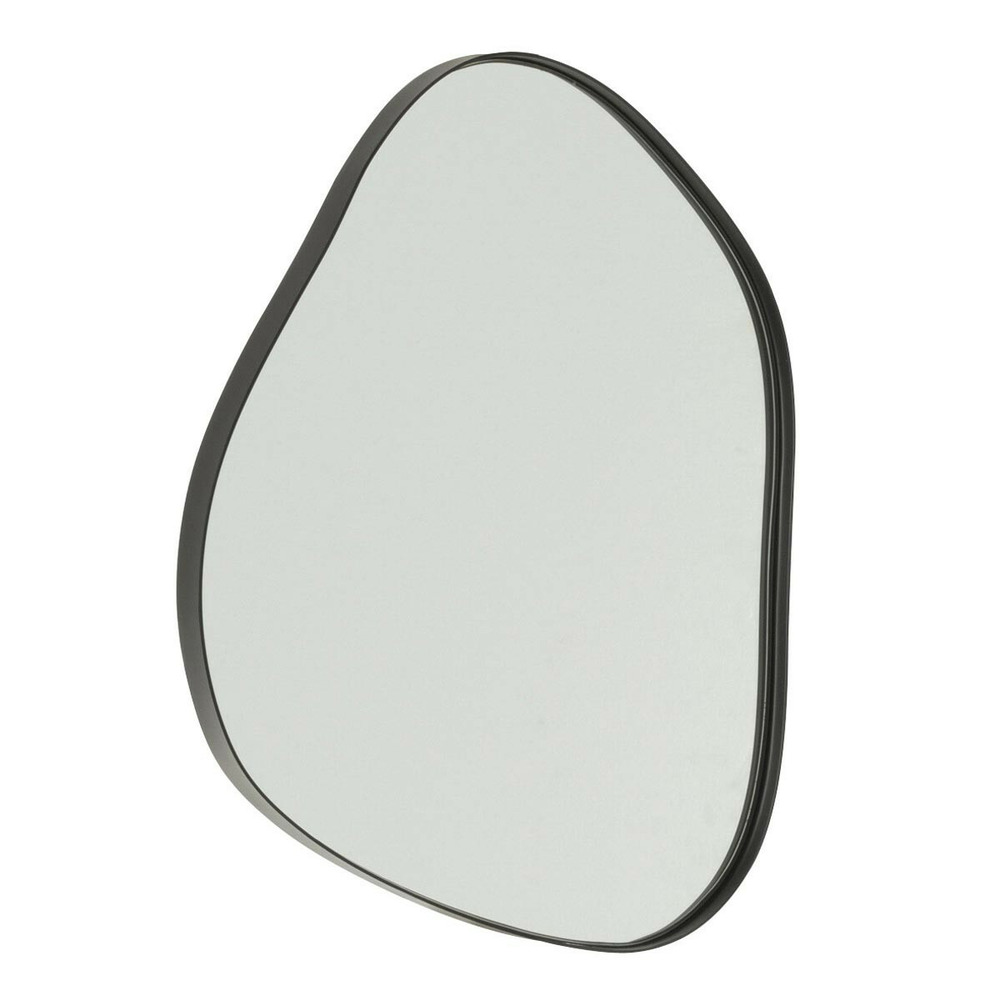 Miroir mural en métal 