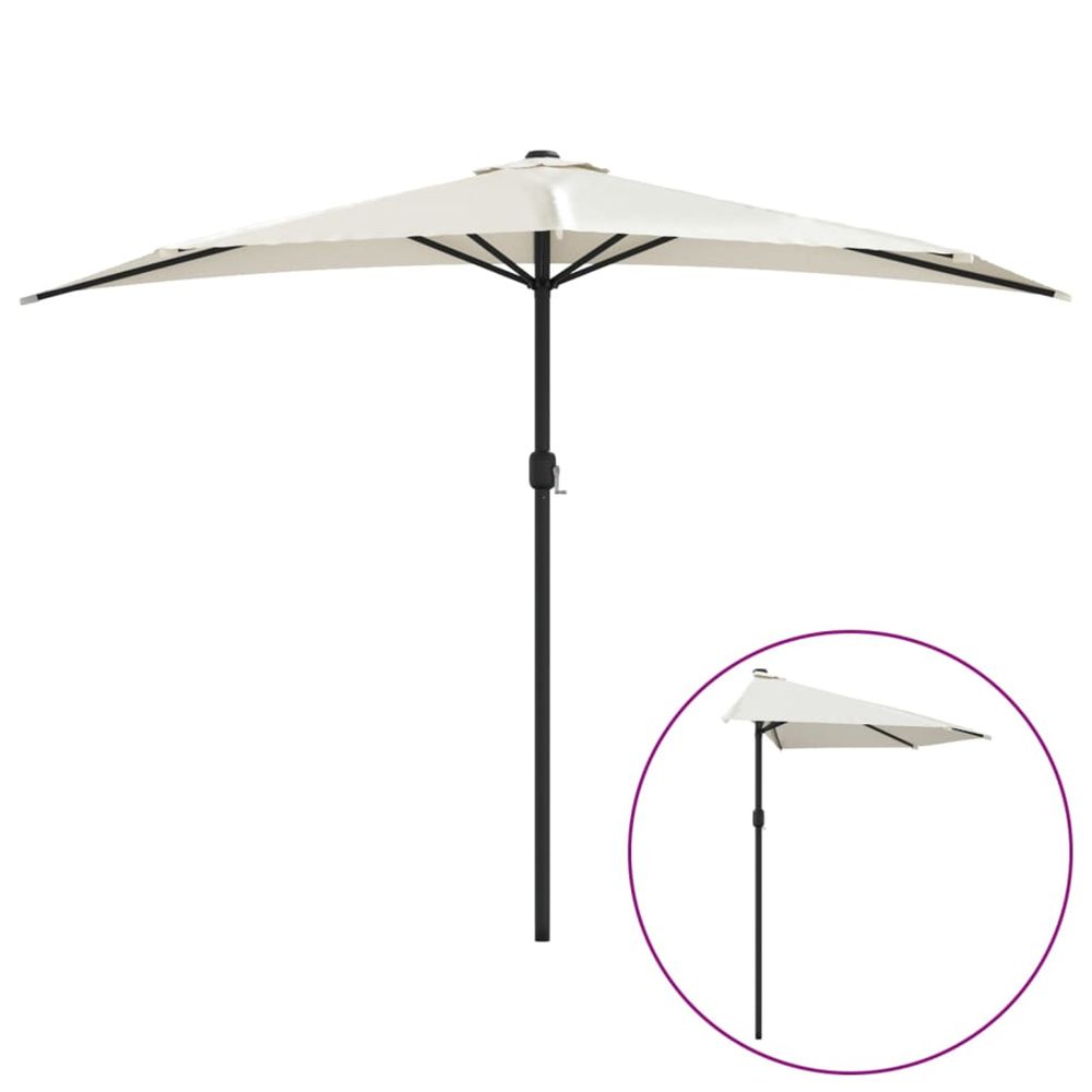 PARASOL DE BALCON AVEC MAT E 2-(867974)