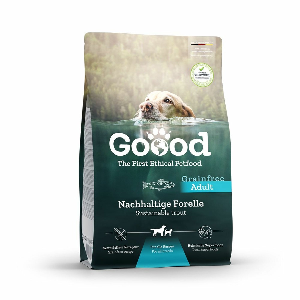 Croquettes Grainfree pour chien adultes, Truite 10kg