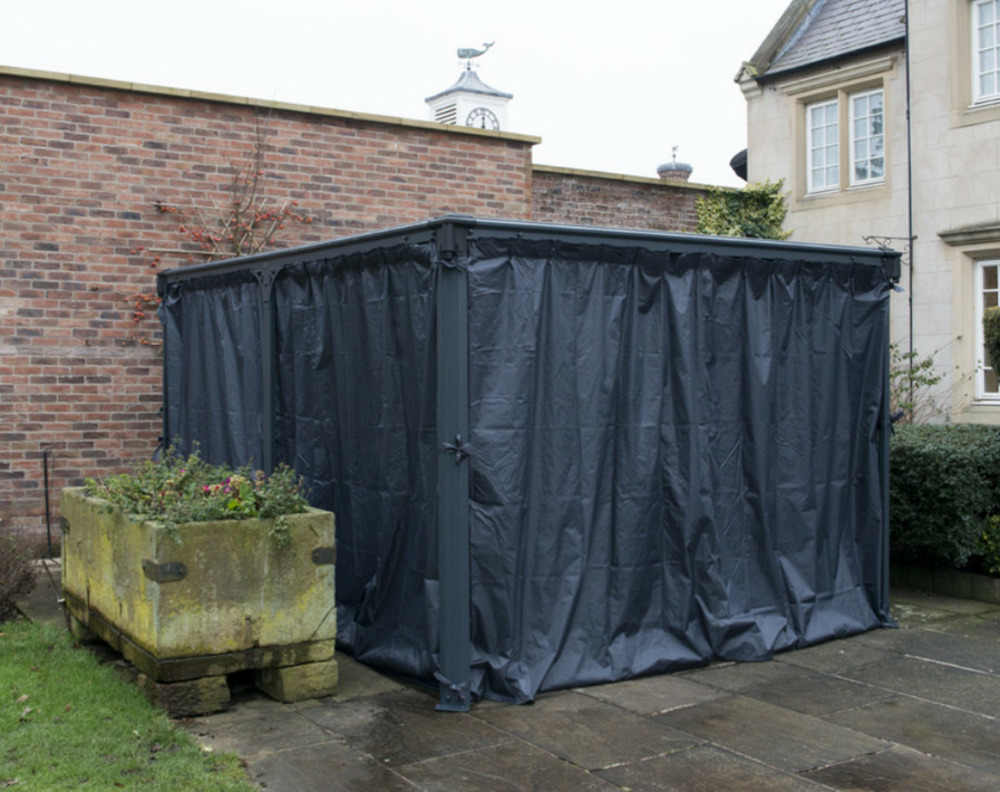 Set de 6 rideaux pour tonnelles - 705134