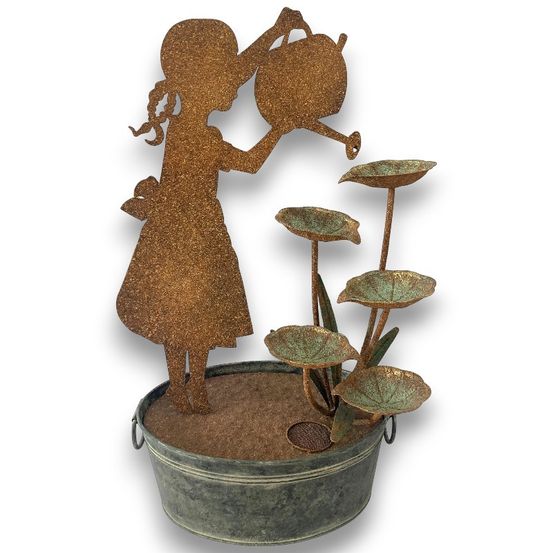 Fontaine petite jardinière 47x30x76cm