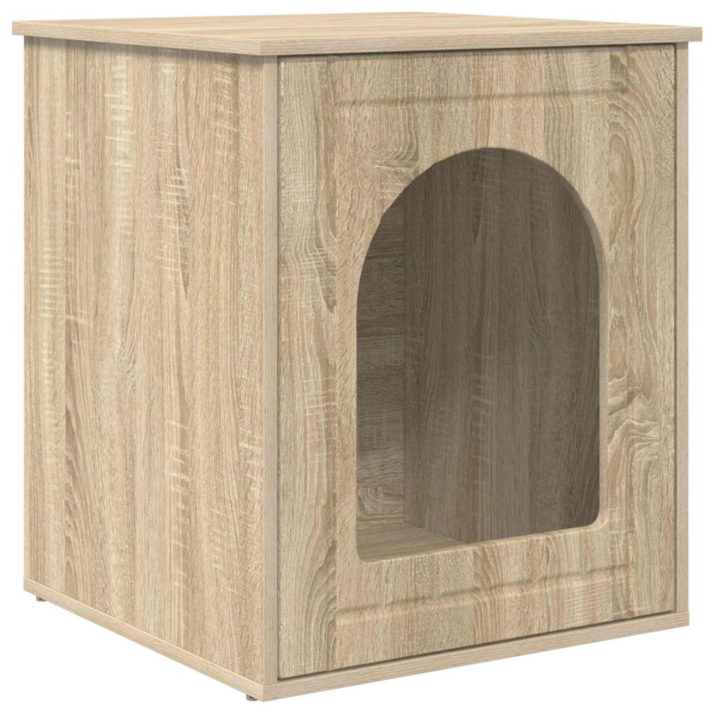 Maison pour chat sonoma 53 x 52 x 62 cm bois d'ingénierie