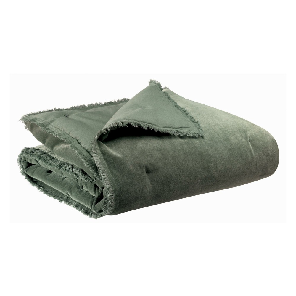 Jeté uni fara thym 240 x 260 cm
