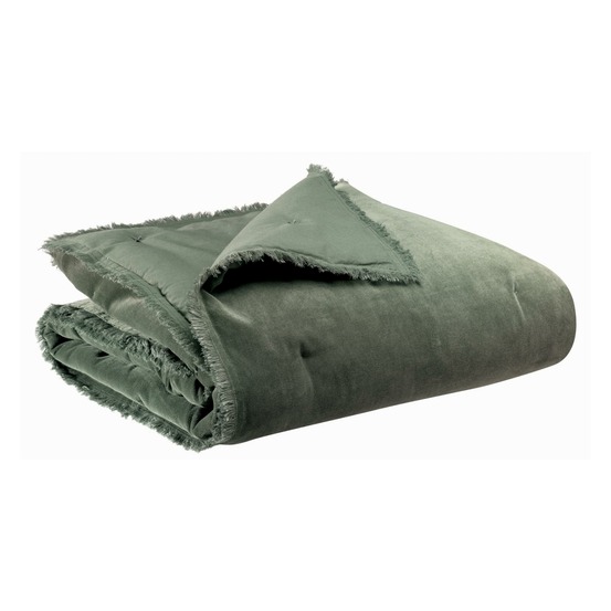 Jeté uni fara thym 240 x 260 cm