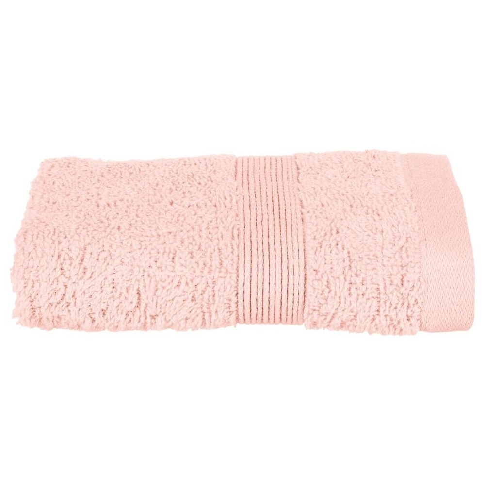 Serviette de toilette invite 30 x 50 cm couleur moderne rose