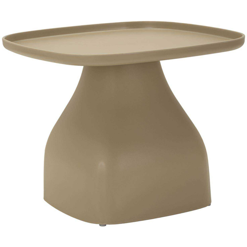 Table d'appoint en plastique gea 48 x 48 x 38 cm gris