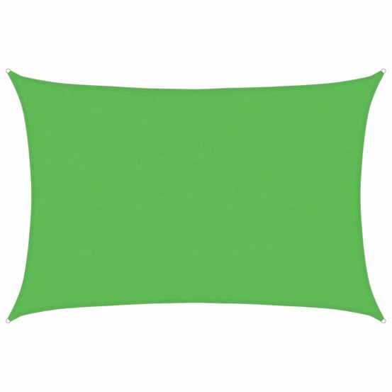 Voile d'ombrage 160 g/m² vert clair 5x6 m pehd
