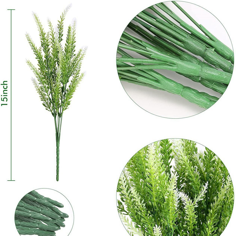 Fleurs de lavande artificielles - blanches