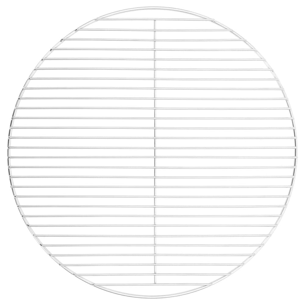 Grille de barbecue ronde ø54 cm acier inoxydable 304