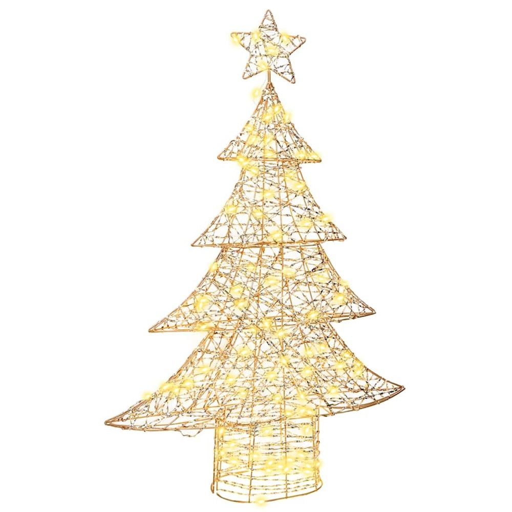 Sapin de noël 120 led blanc chaud 120,5 cm pet
