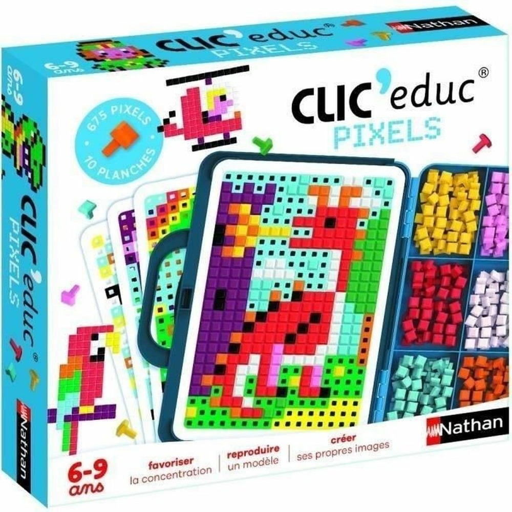 Jeu de création clic educ pixels