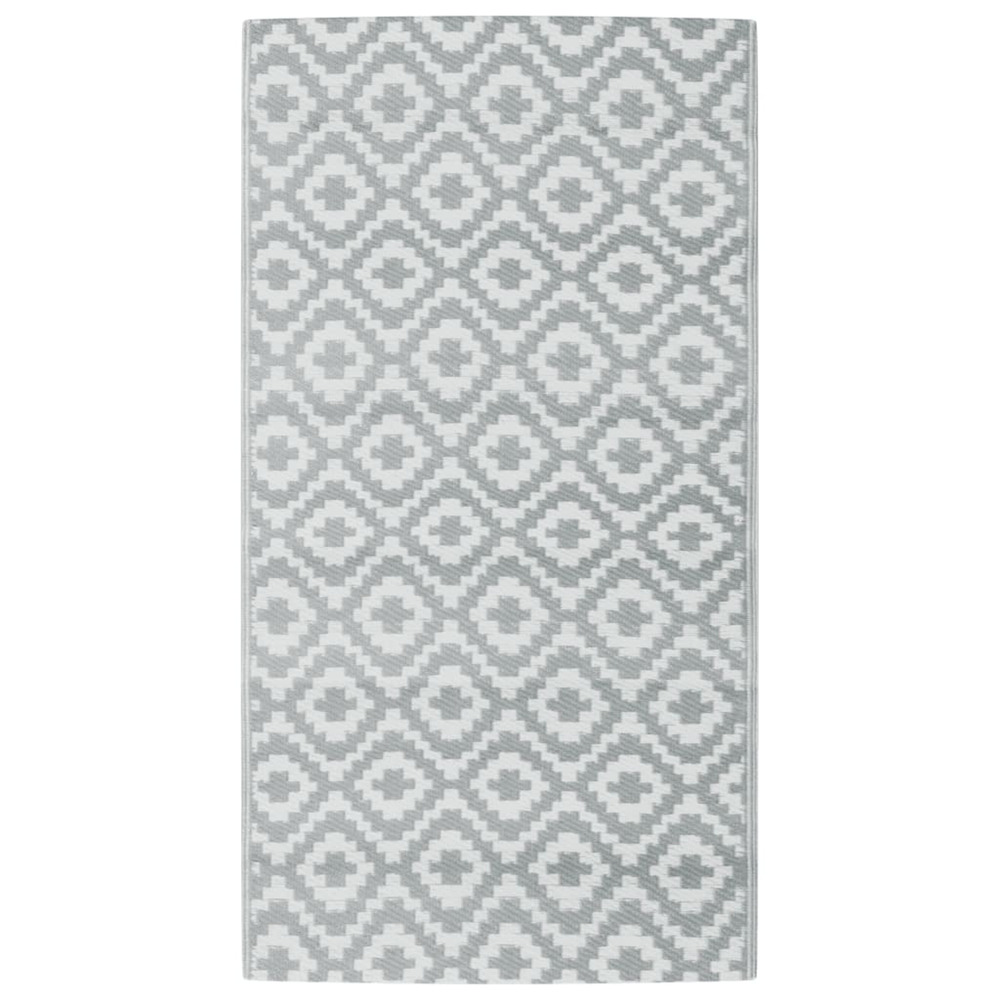Tapis d'extérieur arakil gris 80 x 150 cm pp