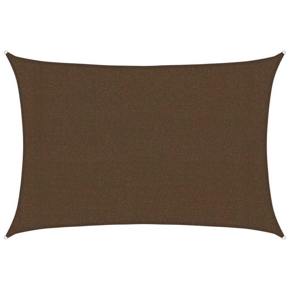 Voile d'ombrage 160 g/m² marron 3x4,5 m pehd