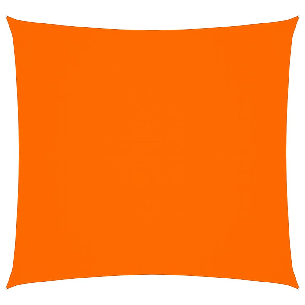 Voile de parasol tissu oxford carré 5x5 m orange