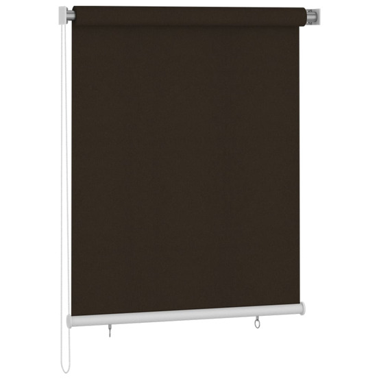Store roulant d'extérieur 120x140 cm marron