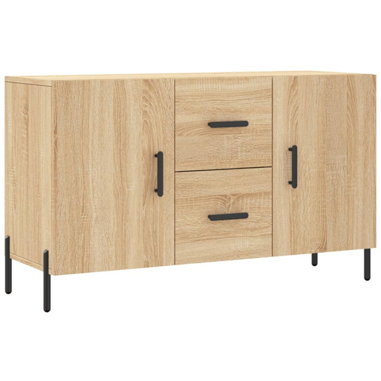 Buffet chêne sonoma 100x36x60 cm bois d'ingénierie