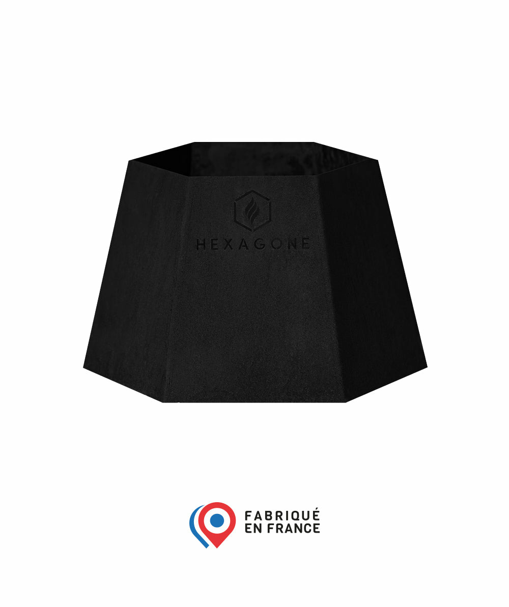 Pied bas grand banquet noir