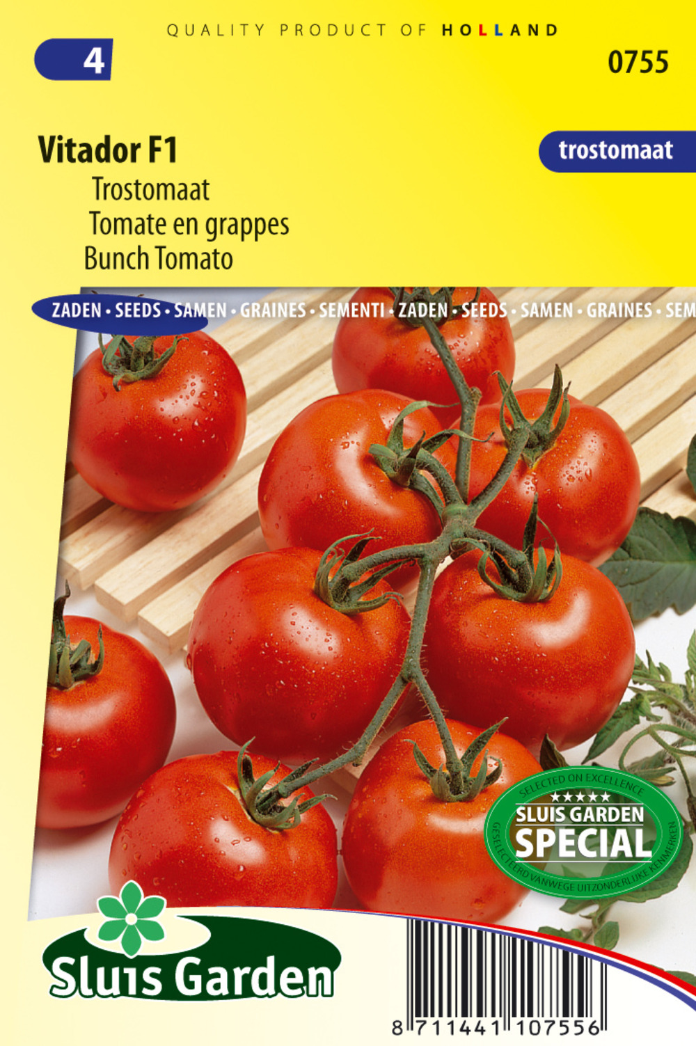 Tomate en grappes vitador f1 - légumes ou plantes à fruit - ca. 25 graines