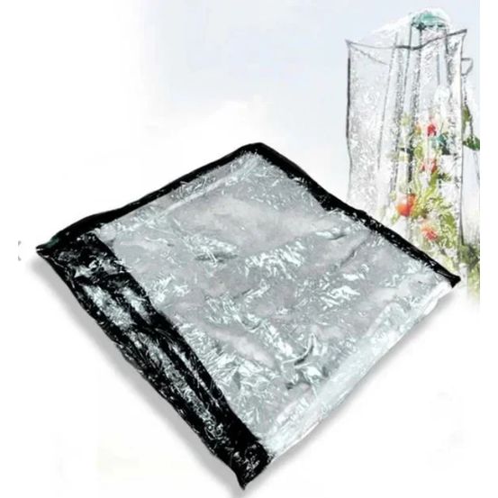Couverture en filet 'maxitom' pour tour de plantes avec treillis