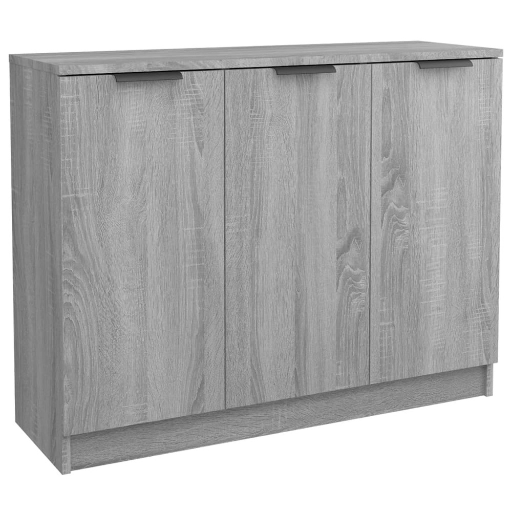 Buffet bahut commode armoire meuble de rangement organisateur cuisine salle de séjour salonsonoma 90,5 x 30 x 70 cm bois d'in