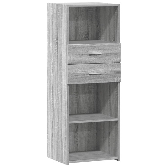 Buffet bahut commode armoire meuble de rangement organisateur cuisine salle de séjour salon haut sonoma 45 x 42,5 x 124 cm bo