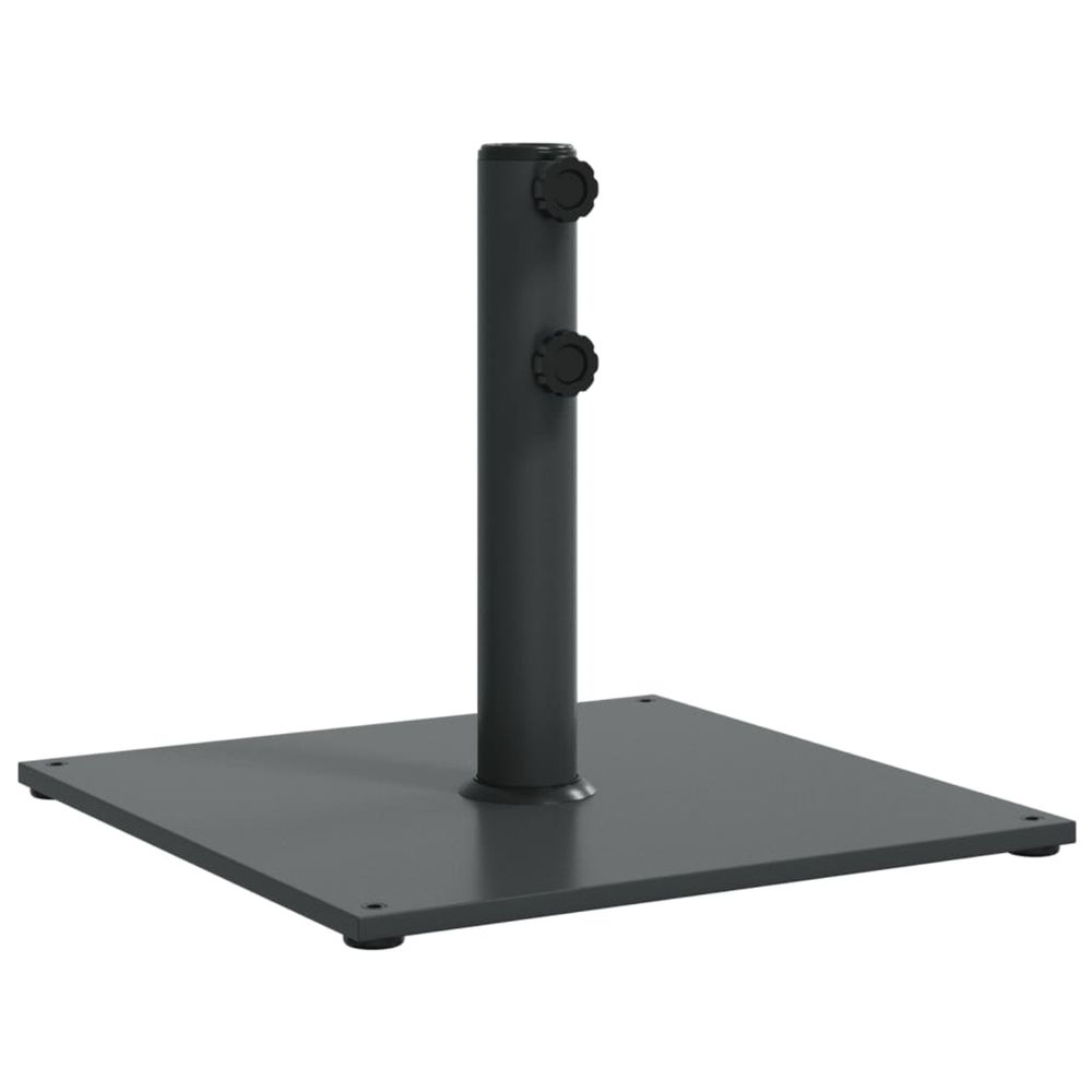 Base de parasol pour mâts ø32/38/48 mm 17 kg carré