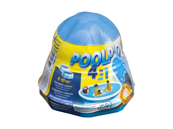 Traitement complet poolp'o pour piscine jusqu'à 10 m³