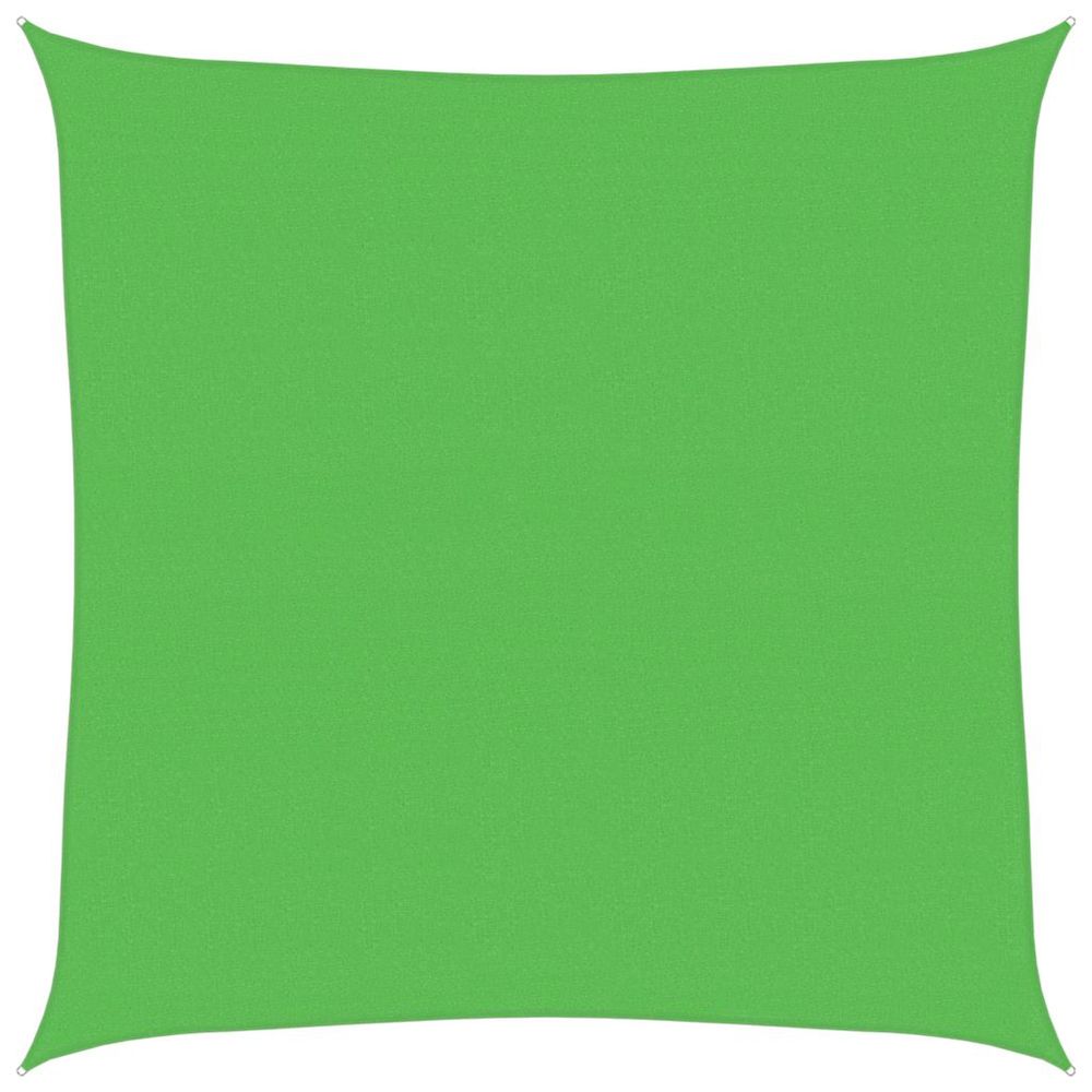 Voile d'ombrage 160 g/m² vert clair 4,5x4,5 m pehd