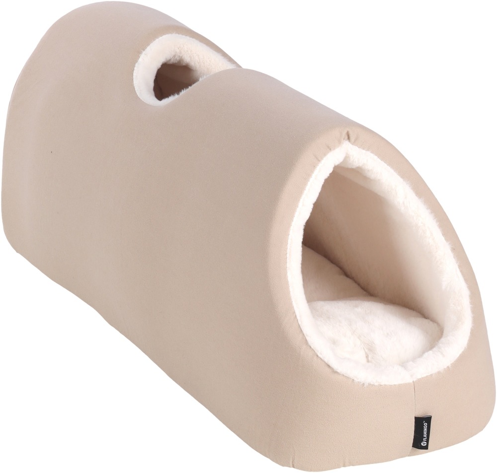 Couchage en tunnel pour chat