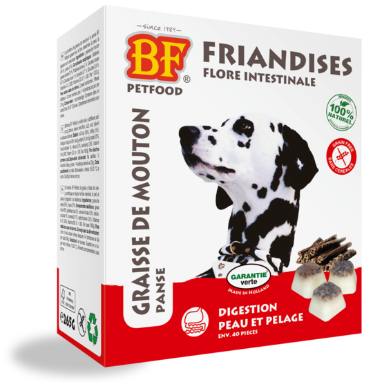 Bonbons flore intestinale pour chien, 265g/40p