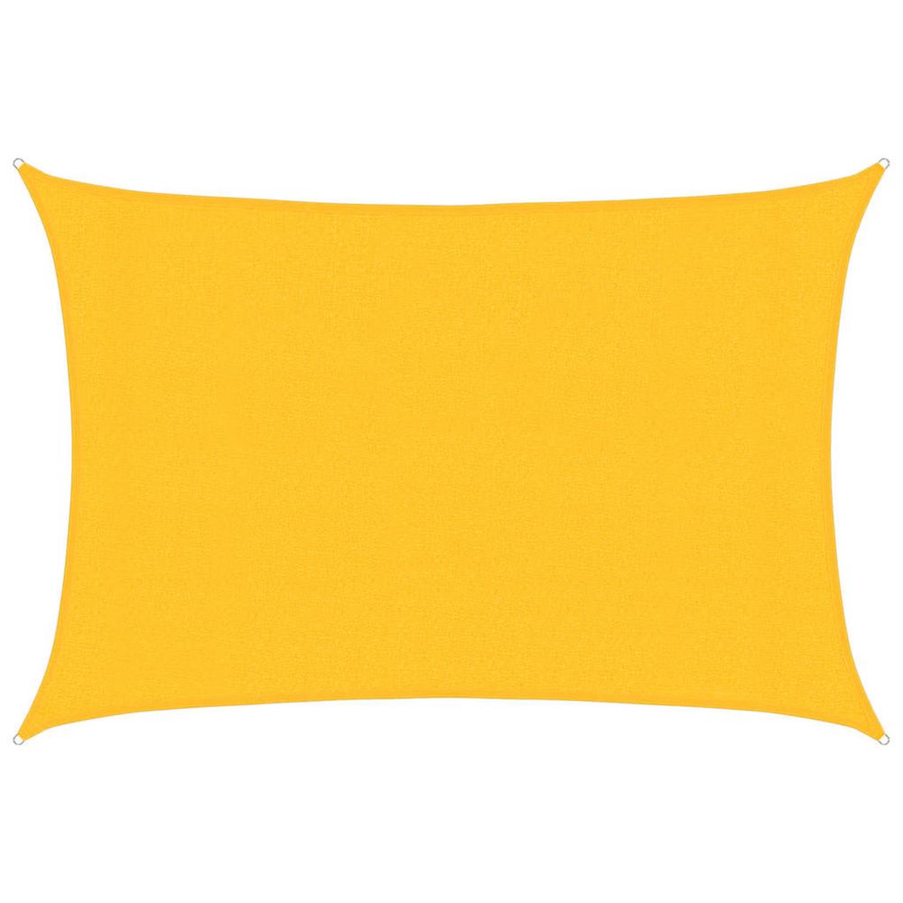 Voile d'ombrage 160 g/m² jaune 3x4,5 m pehd
