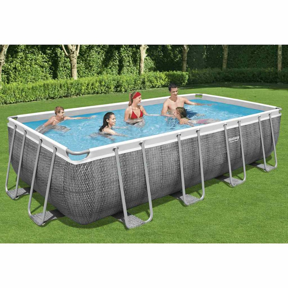 Ensemble de piscine power steel rectangulaire 549x274x122 cm