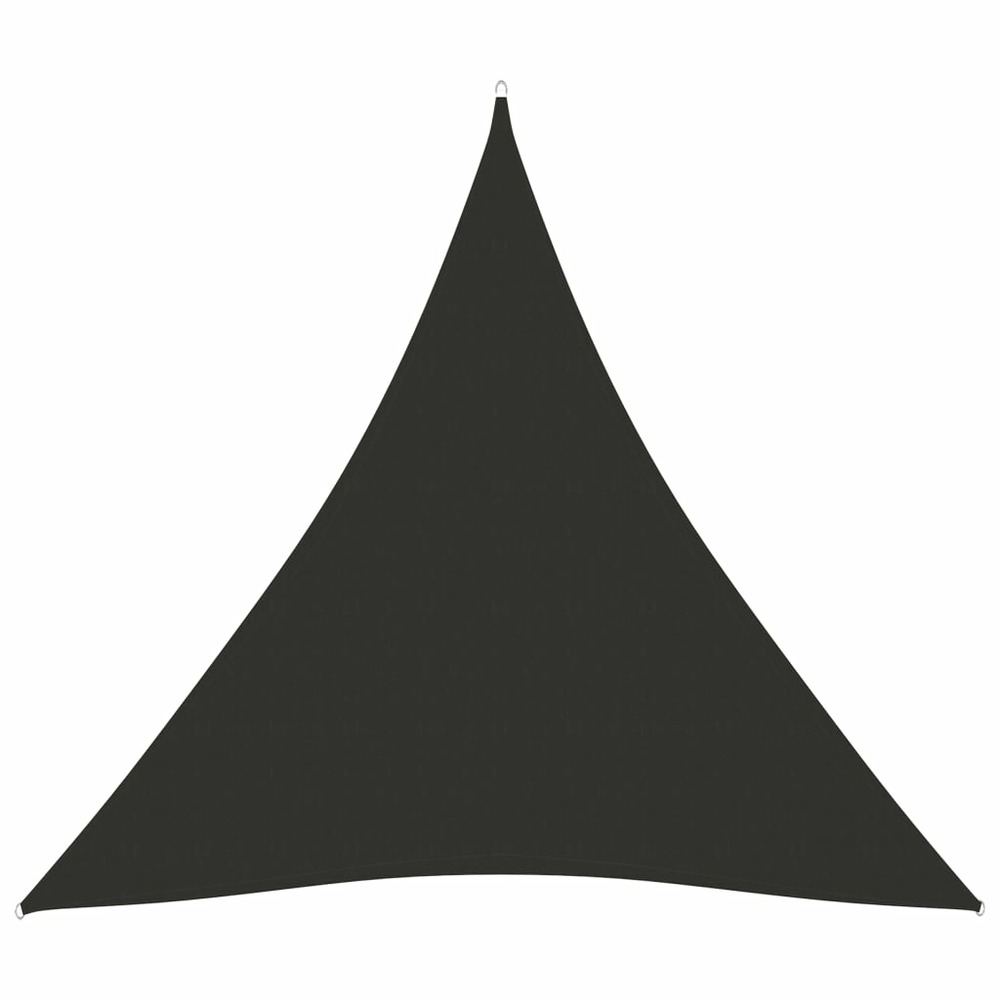 Voile de parasol tissu oxford triangulaire 4,5x4,5x4,5 m