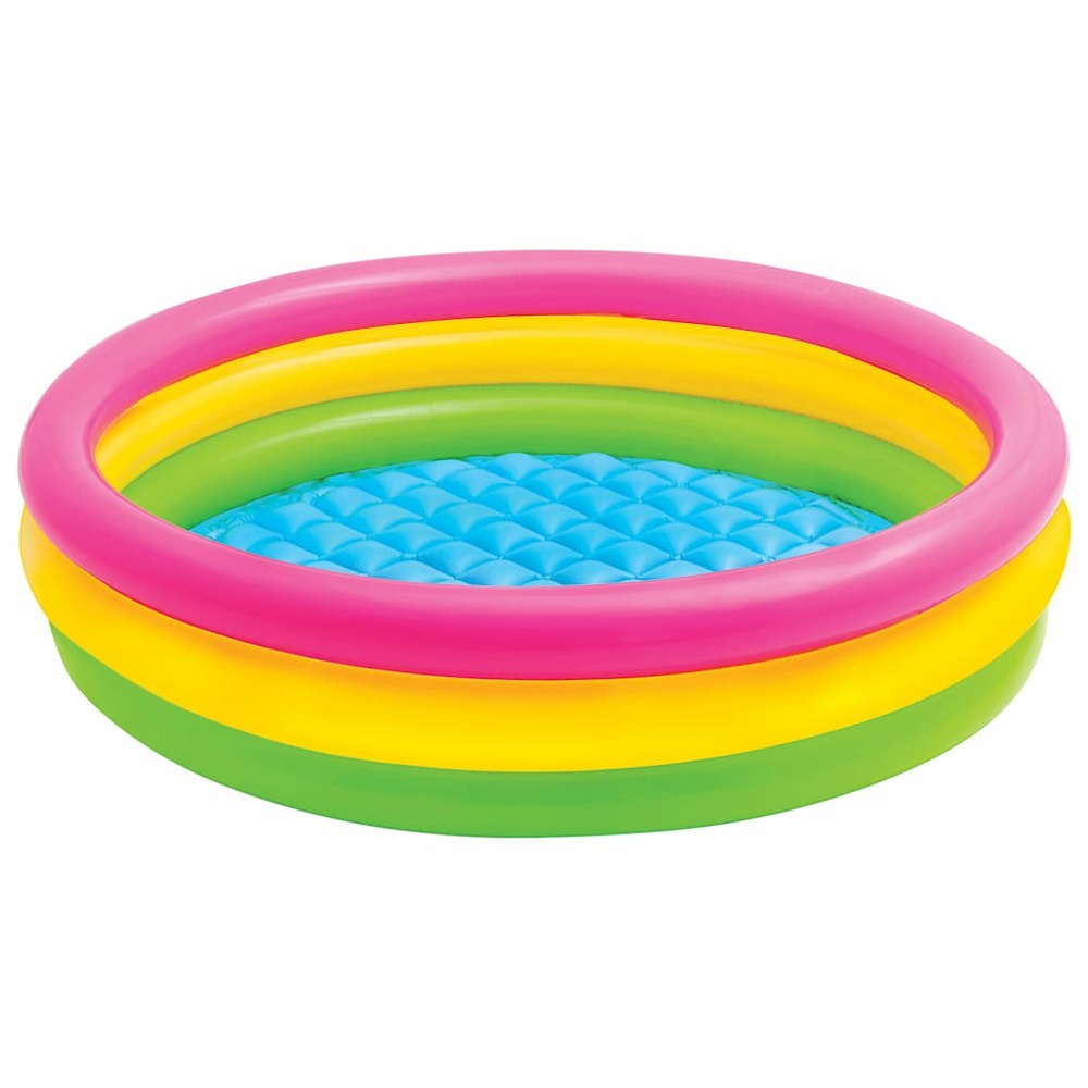 Piscine gonflable sunset 3 anneaux 147x33 cm