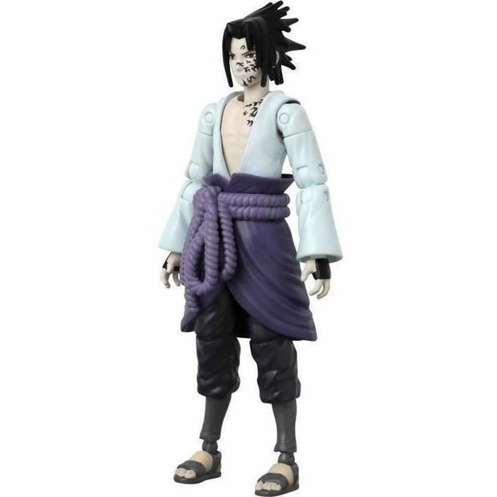 Figurine articulée sasuke 17 cm - anime heroes beyond - naruto shippuden