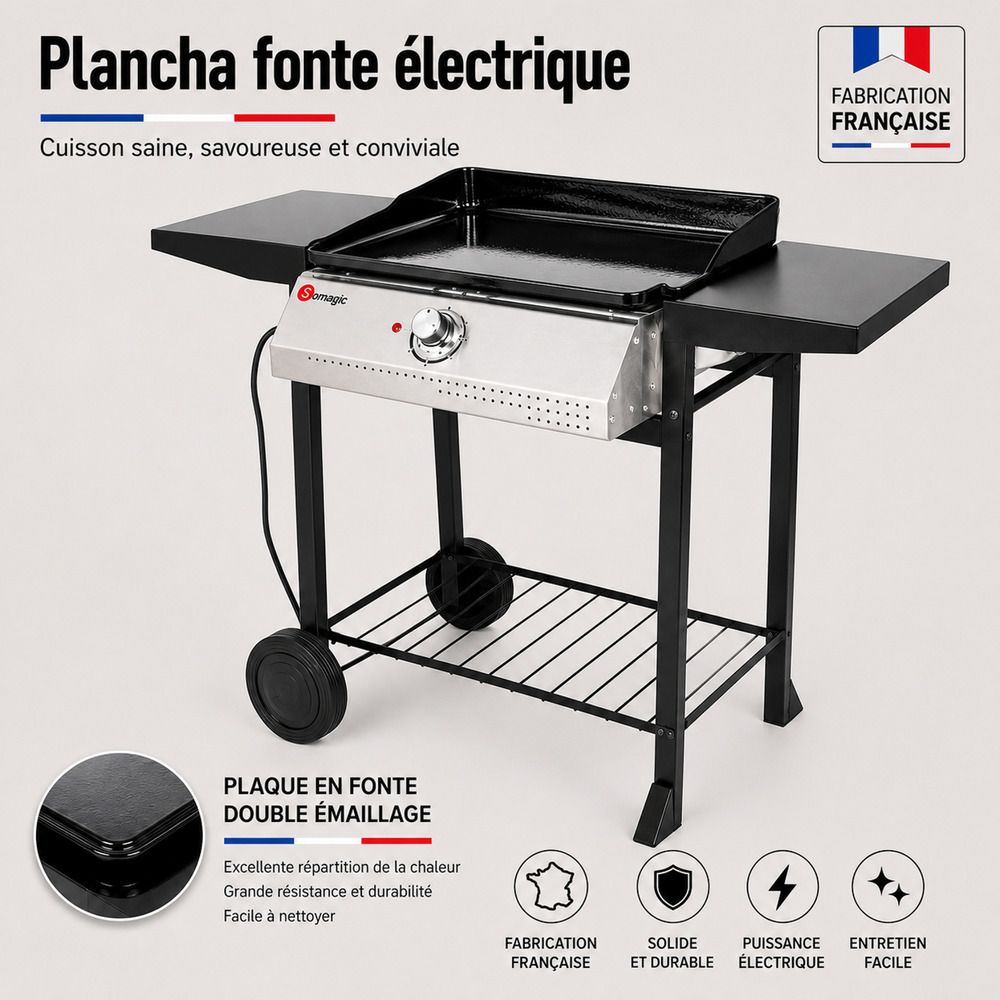 Plancha électrique capbreton